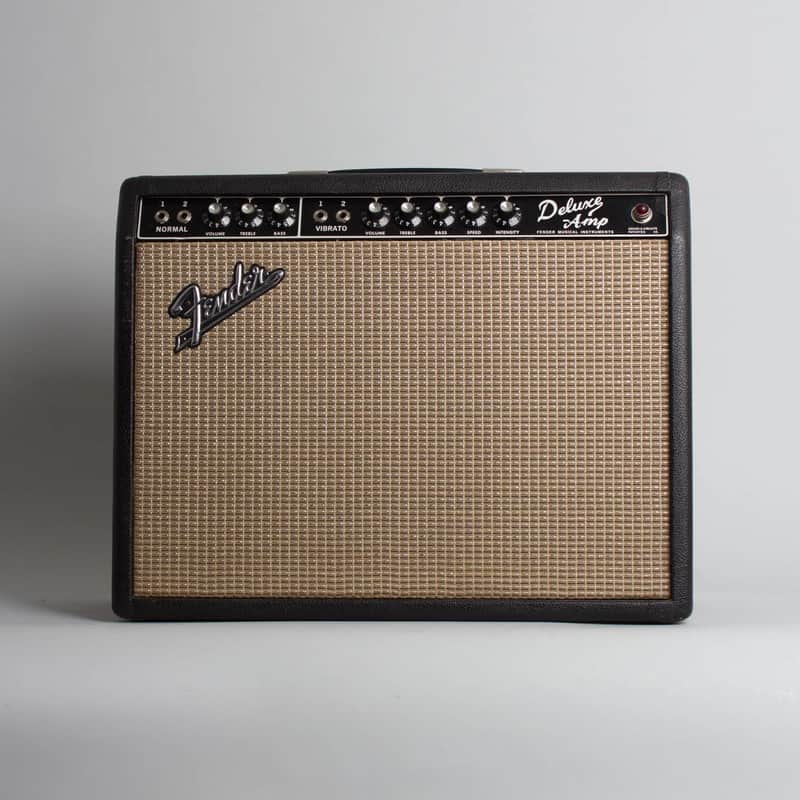 Fender Deluxe Tube Amplifier (1965), ser. #A-04149. image 1