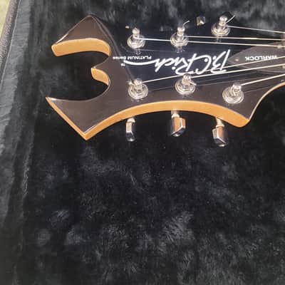 B.C. Rich Warlock Platinum Series 90's - Black image 8