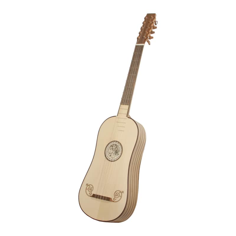 Roosebeck Baroque 5-Course Guitar, Lacewood w/ Padded Gig Bag image 1