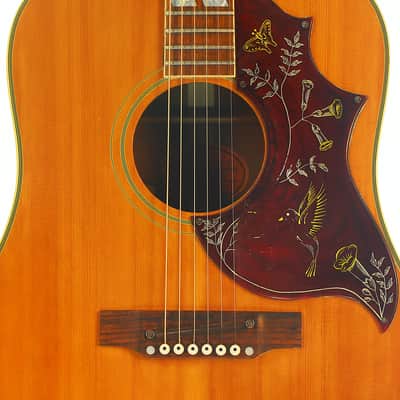 Gibson Hummingbird 1968 Natural Acoustic Guitar – An Icon of the Sixties with Authentic Vintage Character image 3