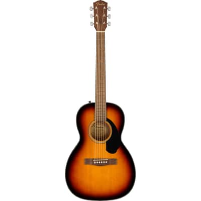 Fender CP-60S Parlor Acoustic Guitar - Walnut Fingerboard, Sunburst image 2
