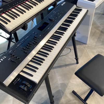 Kurzweil Artis 88-Key Digital Stage Piano 2010s - Black image 3