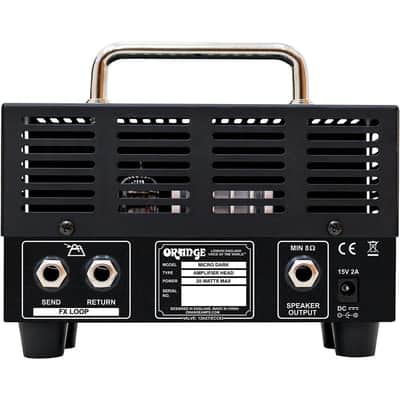Orange Micro Dark Terror 20 Watt Tube Preamp/ Solid State Hybrid Amp Head image 2