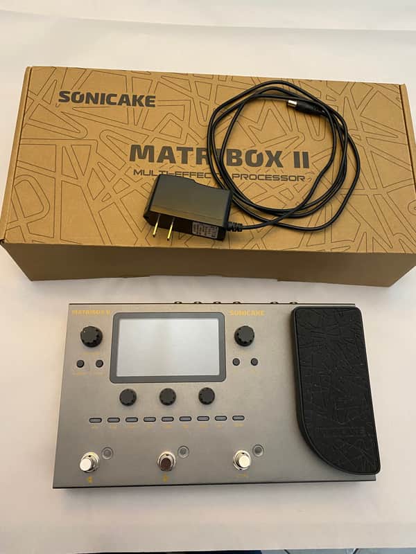 SONICAKE Matribox II Guitar Bass Amp IR Cabinets Expression Effect Pedal FX Loop QME 100 2023 - Grey image 1