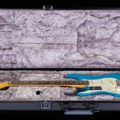 Fender American Professional II Stratocaster Rosewood Fingerboard Miami Blue Left-Hand (652) image 7