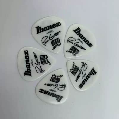 Ibanez electric guitar pick - Paul Gilbert signature - shell color - 5 pieces image 2