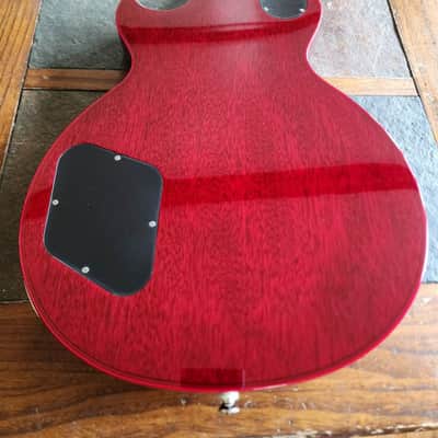 Epiphone Les Paul Custom Widow w/RoadRunner hsc - red burst image 3