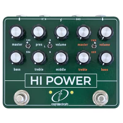 Crazy Tube Circuits Hi Power Dual Channel Amp in a Box/Overdrive image 2