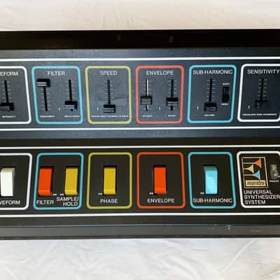 Maestro USS1a Synthesizer 70s - Black with rare footswitch! image 1
