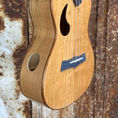 Snail Spalted Maple Gloss Concert Ukulele image 2