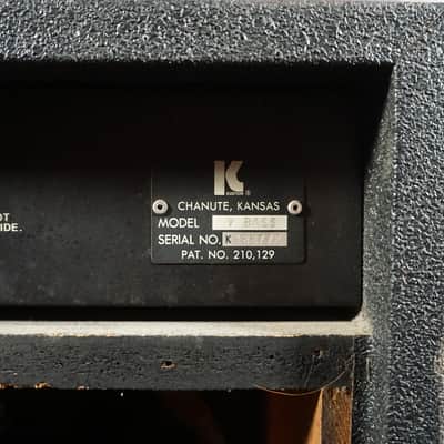 Vintage Kustom V Bass Combo Amplifier – Serviced & Working image 7