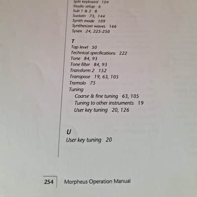 E-Mu Morpheus Z-Plane Synthesizer + RAM Card and Manual image 12