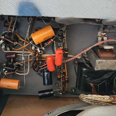 COLLECTORS! National (Valco) 1260 Chicago 51 16 Watt Tube Amp 1947 USA image 20