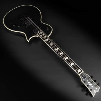 2019 ESP E-II Eclipse ET - Black Satin | Japan Singlecut Evertune Bridge Set Thru Seymour Duncan Sentient Pegasus Pickups 3.69kg | OHSC image 7