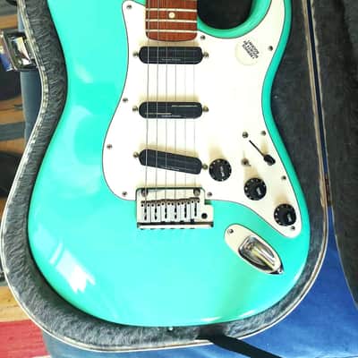 Warmoth Stratocaster in Surf Green image 1