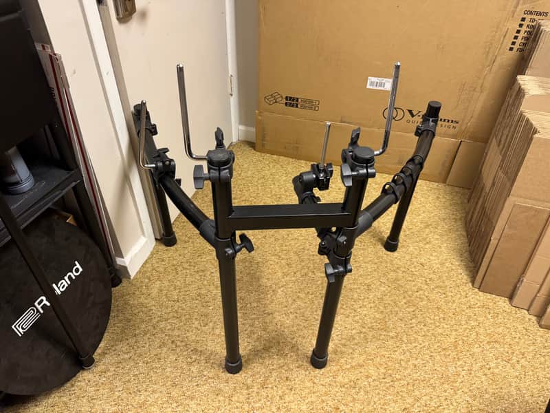 Roland MDS-C V-Drum Rack w/4 L-Rods And Clamps - 053026 image 1