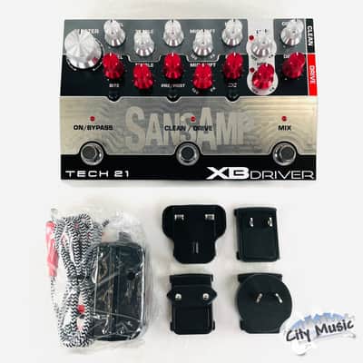 Used Tech 21 SansAmp XB Driver Bass Preamp Guitar Effects Pedal ♫ image 6