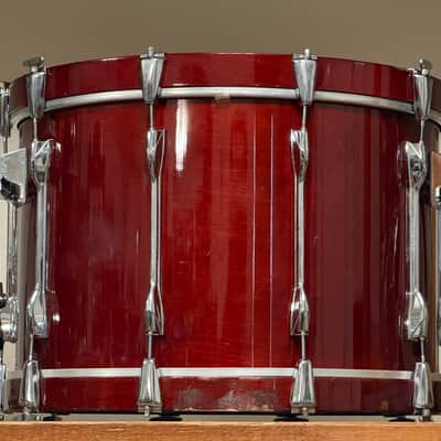 1989 Yamaha 22" Recording Custom 14x22 Cherry Bass Drum MIJ Cherrywood image 8