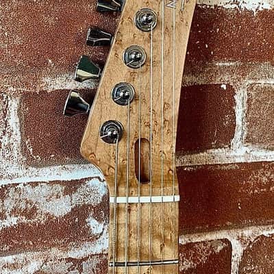 Noah SLIM Guitar 2020 Magic Mirror Chromed Aluminum Finish Made in Italy, New (Authorized Dealer) image 8