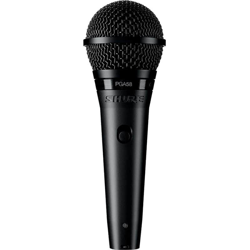Shure PGA58 Cardioid Dynamic Vocal Microphone, Less Cable image 1