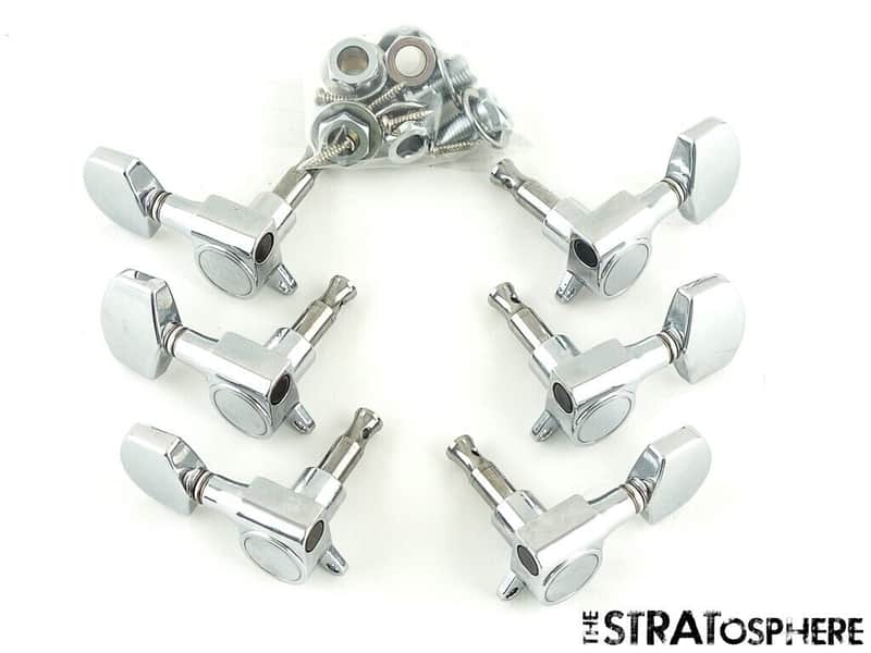 6 PRS SE Custom 24 TUNERS TUNING PEGS, PRS Designed / Guitar Parts Nickel image 1
