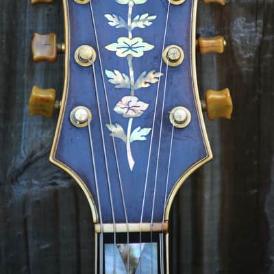 Vintage 1949 Epiphone Emperor/Natural Blonde/Hidden Controls/Floating Pickup/Second NOS Pick Guard image 11
