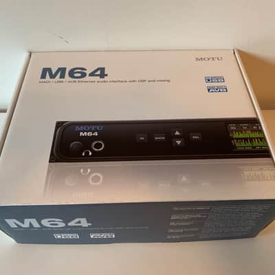 Motu M64 MADI / USB / AVB-TSN Ethernet audio interface with DSP and mixing image 6