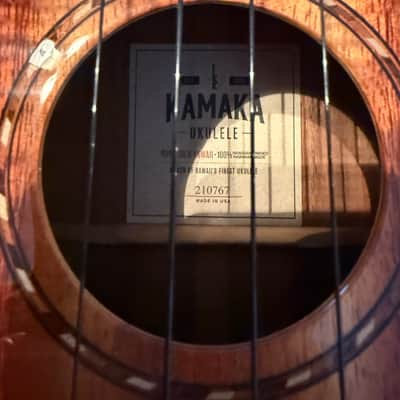 Kamaka HF-3D Deluxe Koa Tenor Ukulele with Case image 7