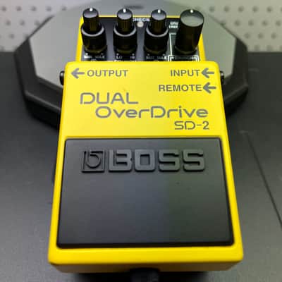 Boss SD-2 Dual OverDrive (Silver Label) 1993 - 1998 - Yellow image 3