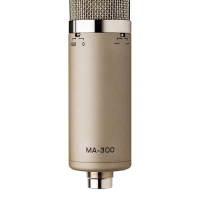 Mojave Audio MA-300 | Multi-Pattern Tube Condenser Microphone | Satin Nickel image 2