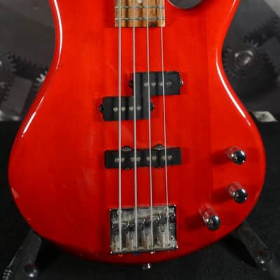 Ibanez GSR190-TR Gio Soundgear 2008 - 2012 - Transparent Red w/ Vintage Hard Case image 6
