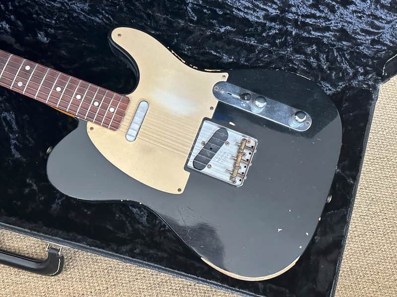 Fender Custom Shop 52 Reissue Telecaster 2000's - Black - No Tariff image 1