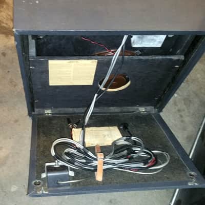 Cordovox Vintage late 50s CL10 Leslie rotating speaker cabinet smaller lighter and cool image 5