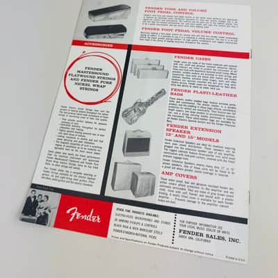 Fender Fine Electric Instruments Catalog (1960) image 2