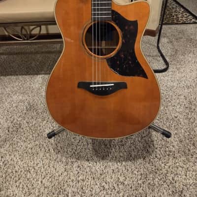 Yamaha AC3M Concert Acoustic/Electric Guitar - Natural image 1