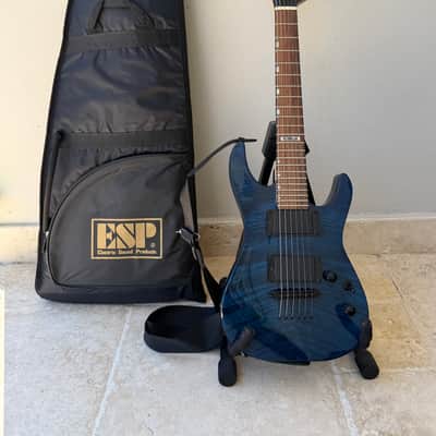 ESP BanG Dream! M-II SAYO Mini Roselia Guitar + Strap + ESP Gig Bag + Stand – Excellent image 2