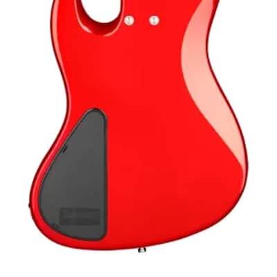 Sadowsky MetroExpress 21-Fret Vintage J/J Bass, Roasted Maple Fingerboard, 4-String - Solid Candy Apple Red Metallic High Polish image 3