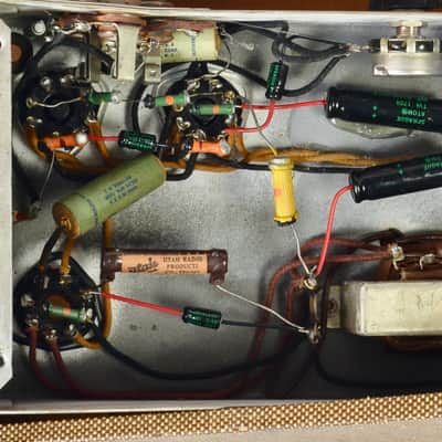 Vintage Vega Model 112 Tube Amplifier – Serviced, Original Speaker, 1940's image 23
