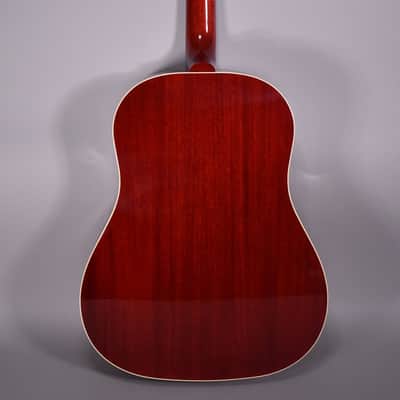 2025 Gibson J-45 Standard Left-Handed Acoustic-Electric | Cherry Finish W/OHSC image 4