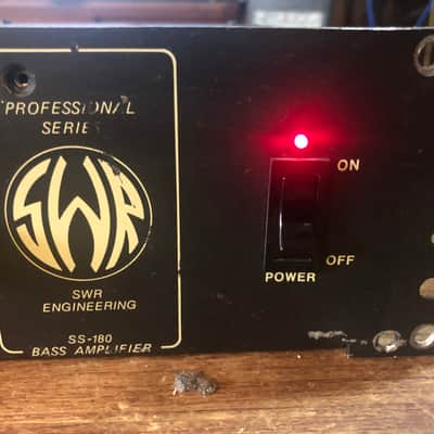 SWR Engineering SS-180 Rack Mounted Bass Amp image 5