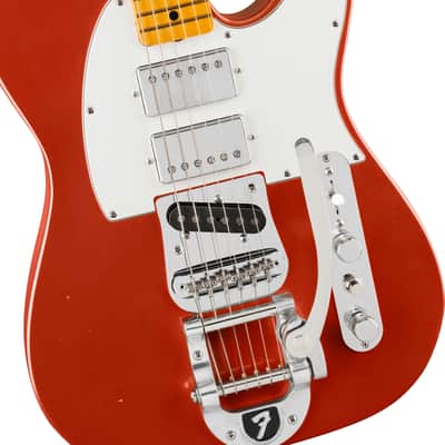 Fender Stories Collection Mike Campbell Red Dog Telecaster Maple Fingerboard - Red Dog Red image 6