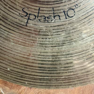 Paiste 10" Signature Splash Cymbal Very Good Condition 256 Grams image 5