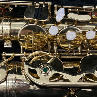 Selmer TS600L Student-Level Tenor Saxophone 2010s - Clear Lacquer Brass image 16