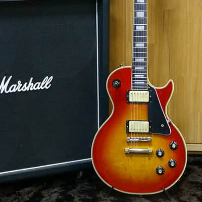 Rare model 1982 made SUPER REAL CUSTOM model EGC68-50 LP Custom Made in Japan image 1