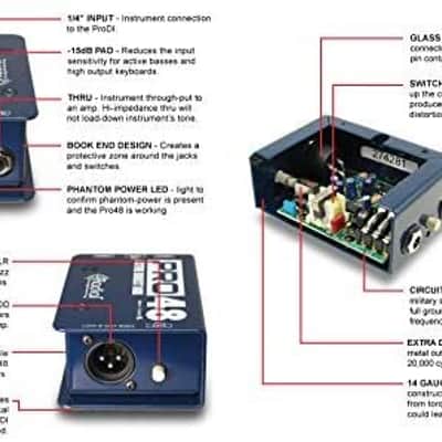 Radial Pro48 Active 48-Volt Compact Direct Box image 5