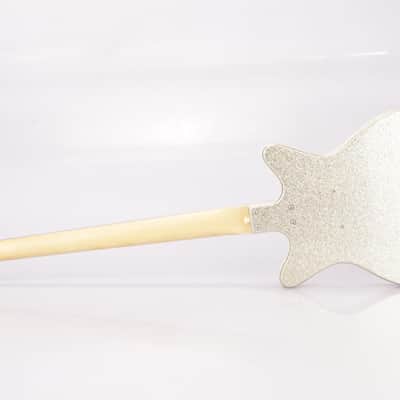 90s Danelectro '59 DC Long Scale 4-String Sparkle Bass Wendy & Lisa #37081 image 11