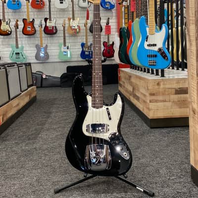 Fender Custom Shop Jazz Bass NOS Limited Edition 4-String Bass Guitar, Rosewood Fingerboard, Black image 2