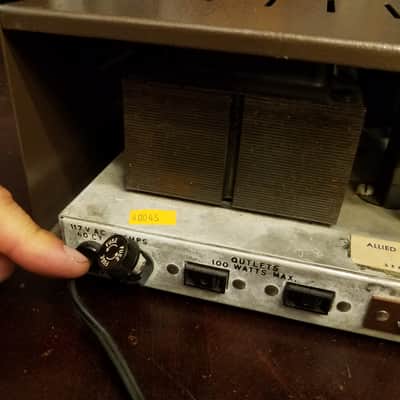 Knight 28 Watt Stereo Integrated Tube Amp EL84 40 Watt Max Hi-Fi KN735 KN-735 1962 image 8
