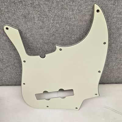 Fender Jazz Bass Guitar 10 Hole Genuine Light Lime Pickguard image 2