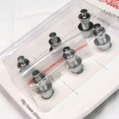 ALICE Machine heads SEALED Guitar tuners GEARS tuning KEYS - CHROME image 3